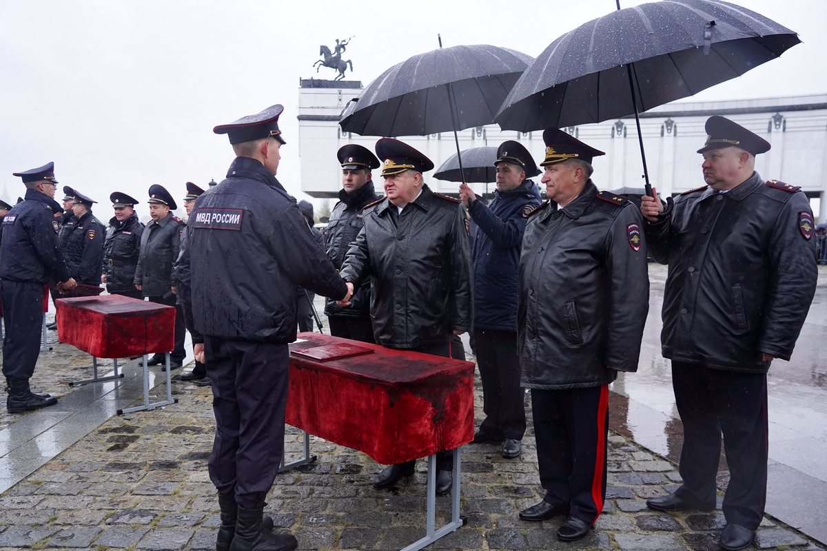 Владимир Кубышко принял участие в церемонии приведения к Присяге курсантов Московского университета МВД России имени В.Я. Кикотя